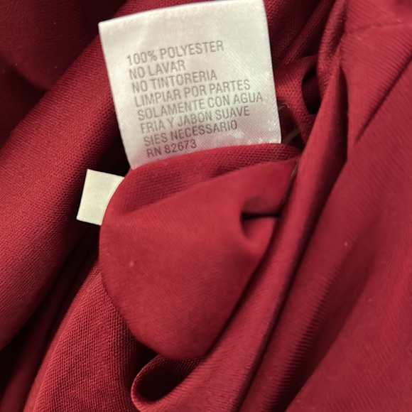 ELLIE WILDE BY MON CHERI💫Burgundy Twilight Prom & Pageants 2 Piece Set EW118050 - Picture 12 of 16